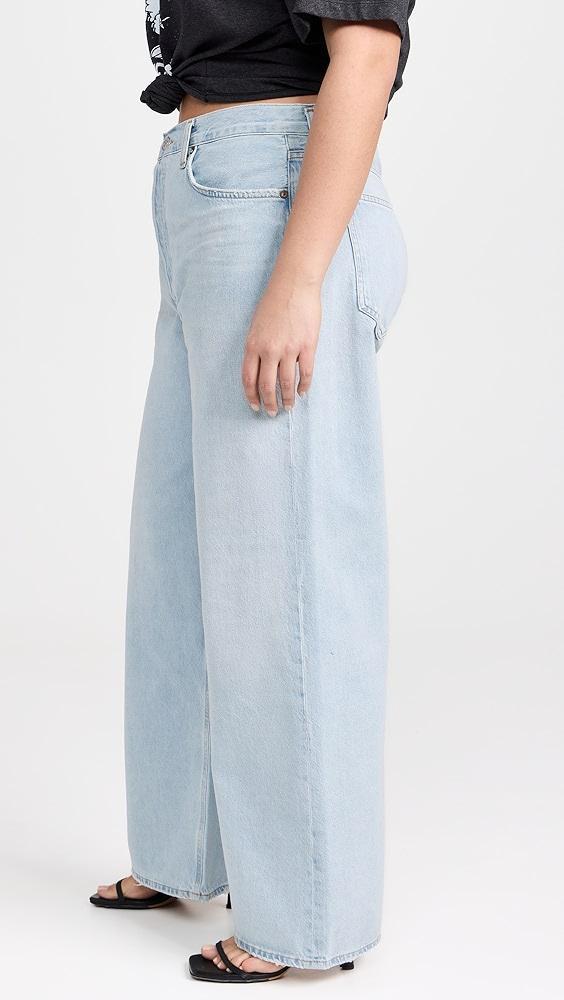 AGOLDE Low Slung Baggy Jeans | Shopbop Product Image