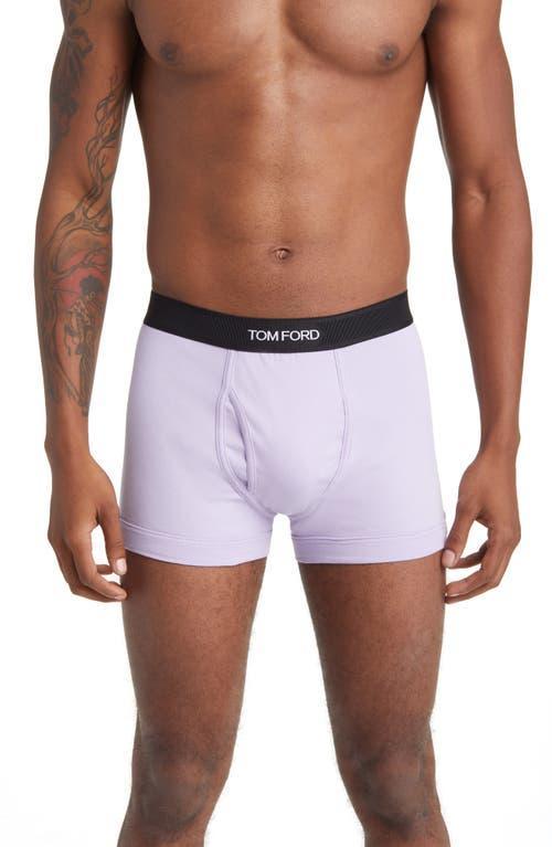 Mens Stretch-Cotton Logo Boxer Briefs Product Image