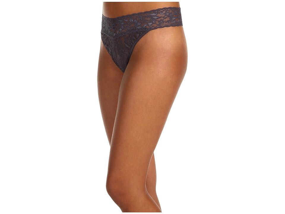 Stretch Lace Traditional-Rise Thong Product Image