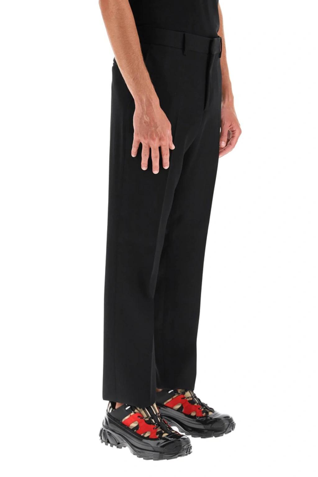 Tailored Wool Trousers In Black Product Image