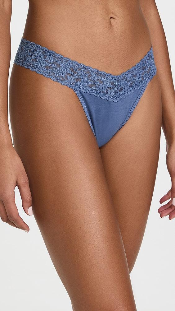 Hanky Panky Cotton Orig Rise 5 Pack Thong | Shopbop Product Image