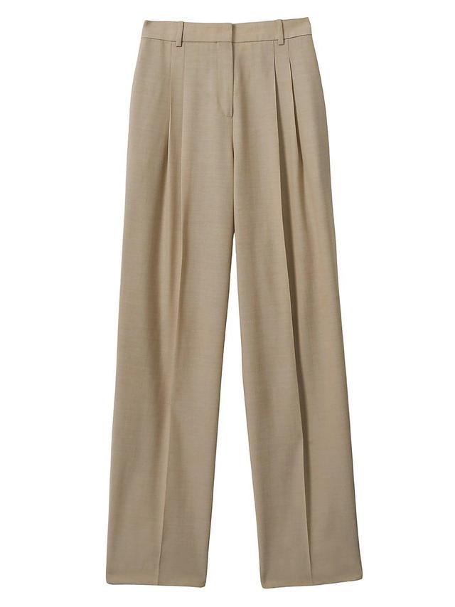 Womens Sadie Wool Trousers Product Image