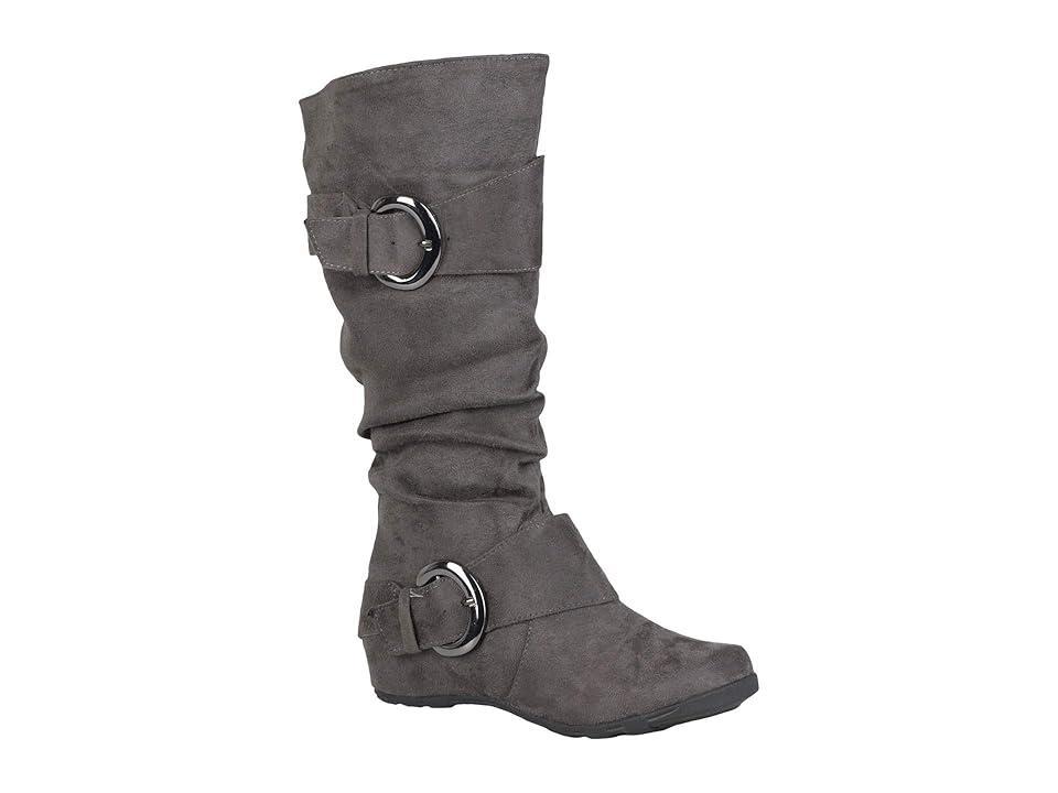 Journee Collection Jester-01 Boot (Grey) Women's Shoes Product Image