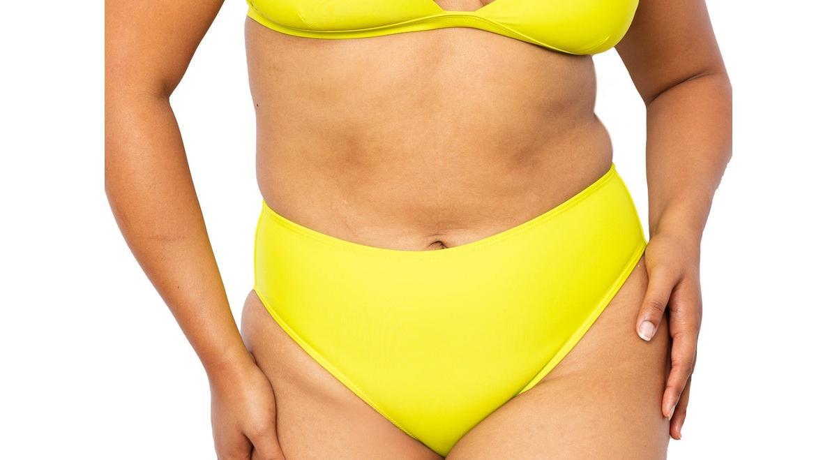 Womens Colette High Waisted Bikini Bottom- Miga Swimwear Product Image