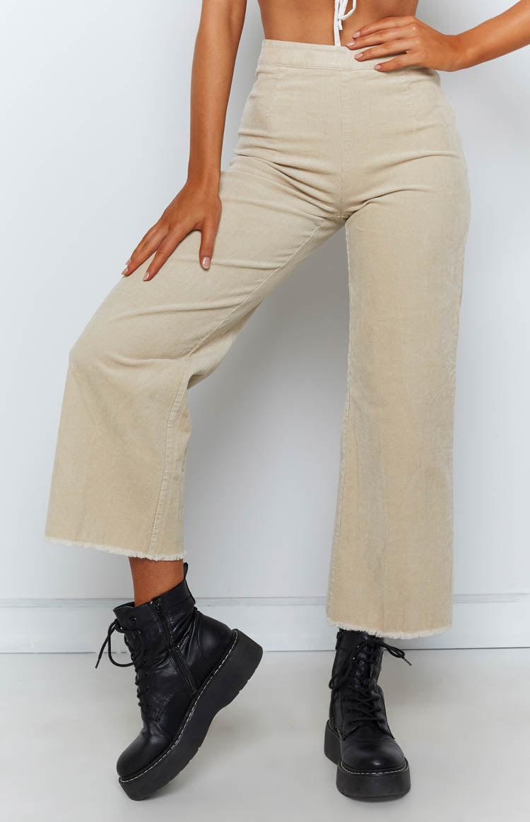 Churchtown Pants Beige Cord Product Image