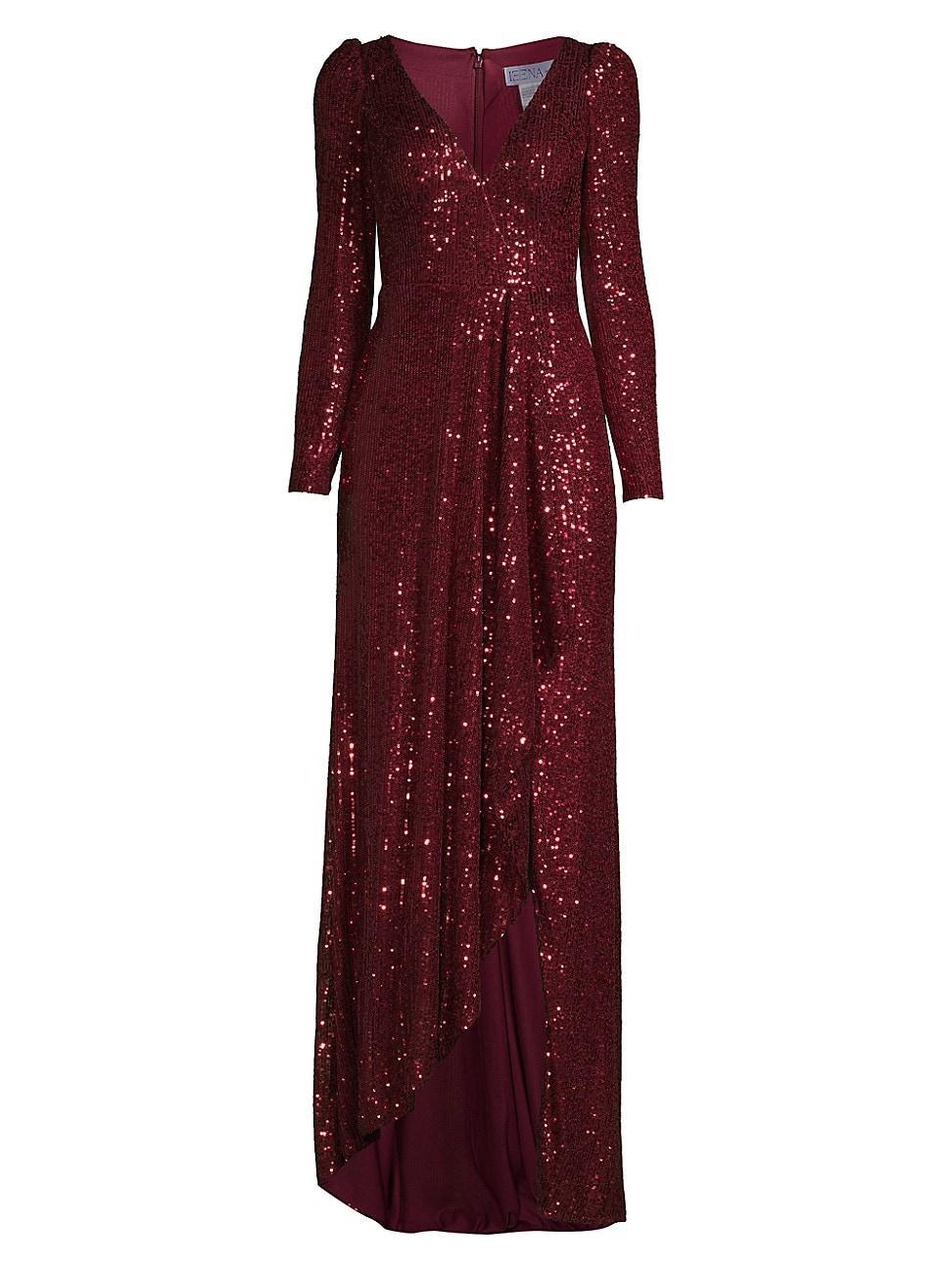 Womens Sequin Evening Gown Product Image