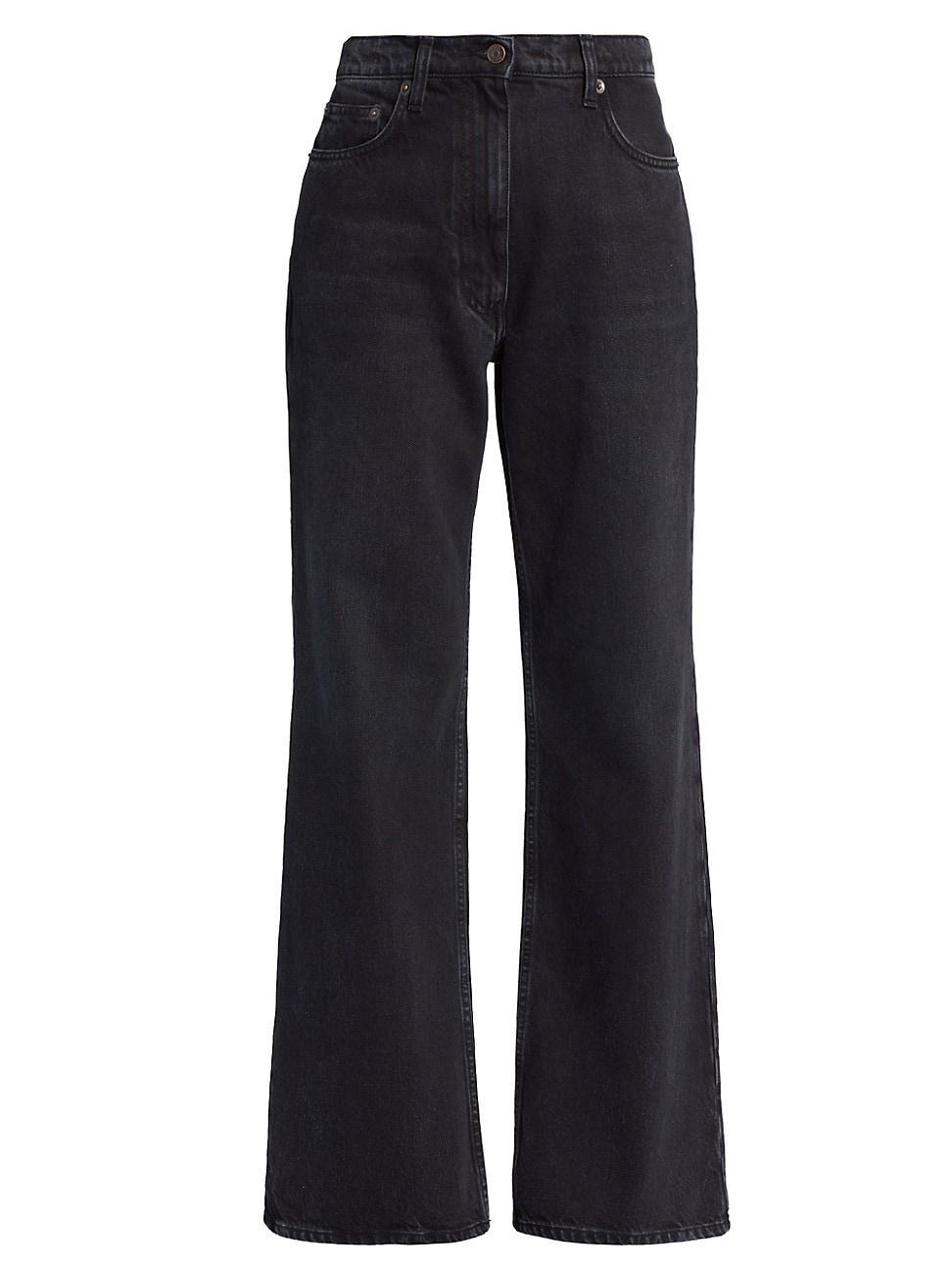 Womens Dan Wide-Leg Jeans Product Image