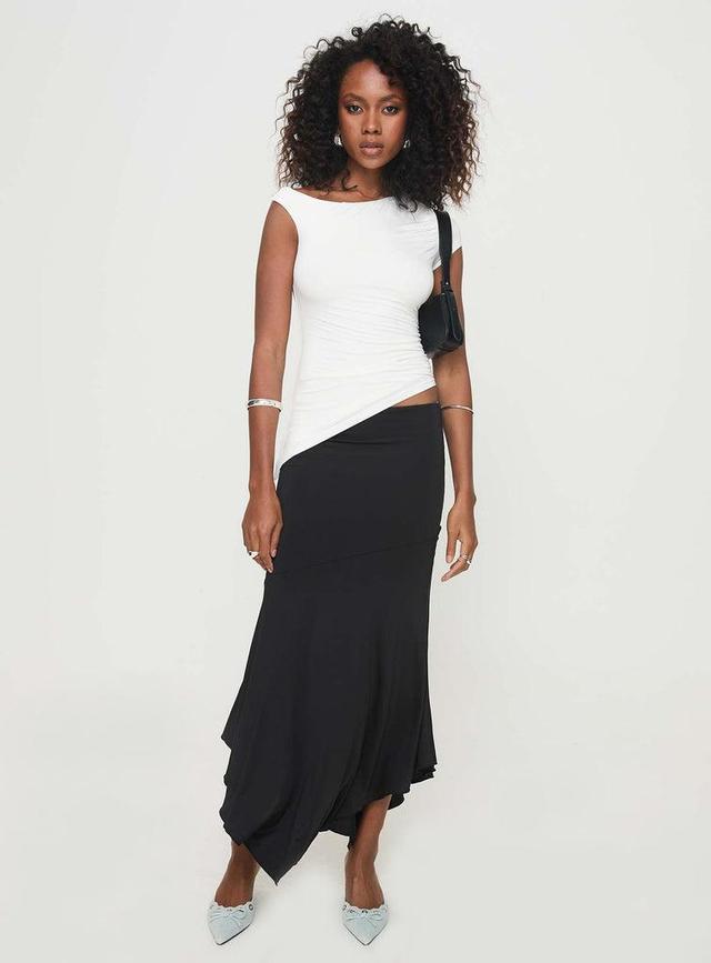 Dreamberry Maxi Skirt Black Product Image