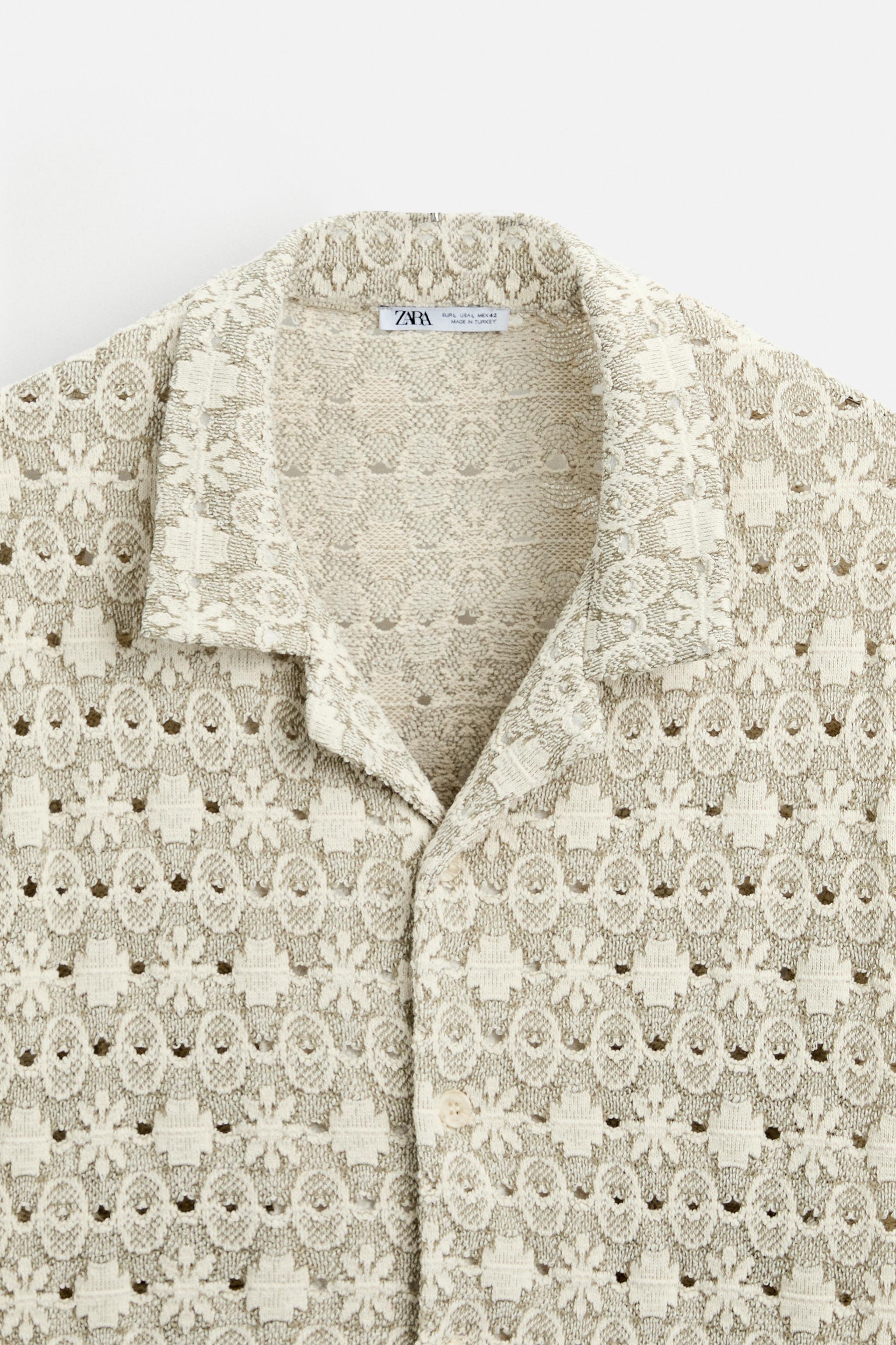 GEOMETRIC JACQUARD SHIRT Product Image