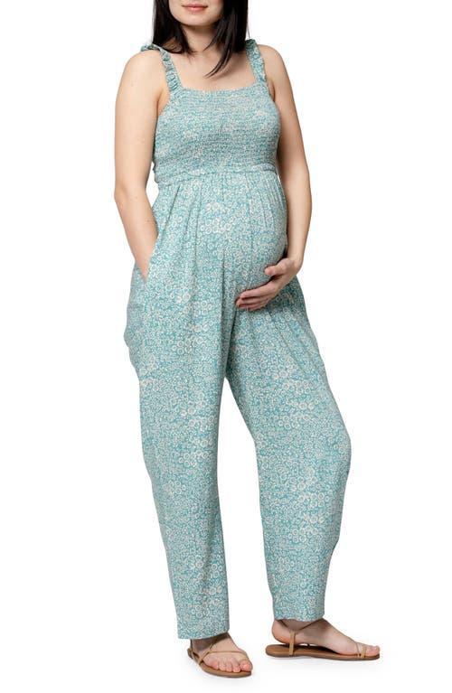 Nom Maternity Marais Maternity Jumpsuit Product Image