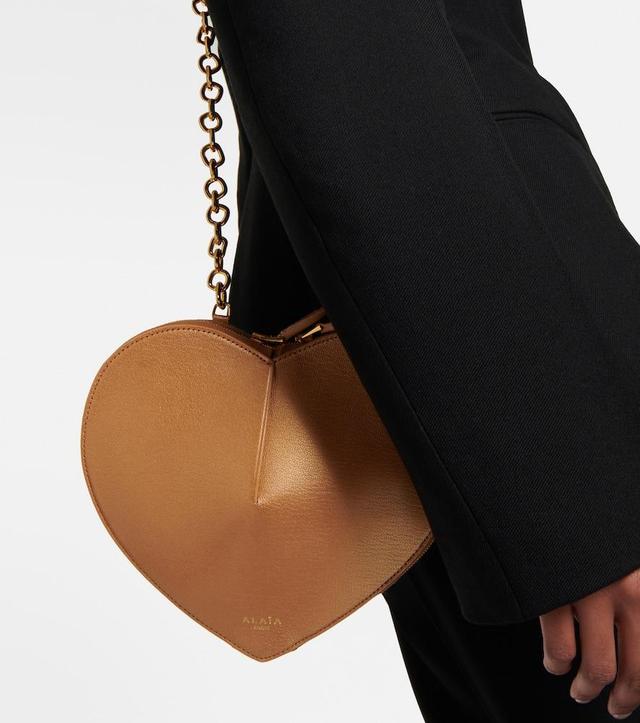 Le Coeur Chain Bag In Cuivre Product Image