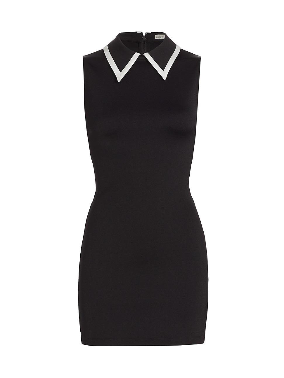 Alice and Olivia Wynell Collar Dress Product Image