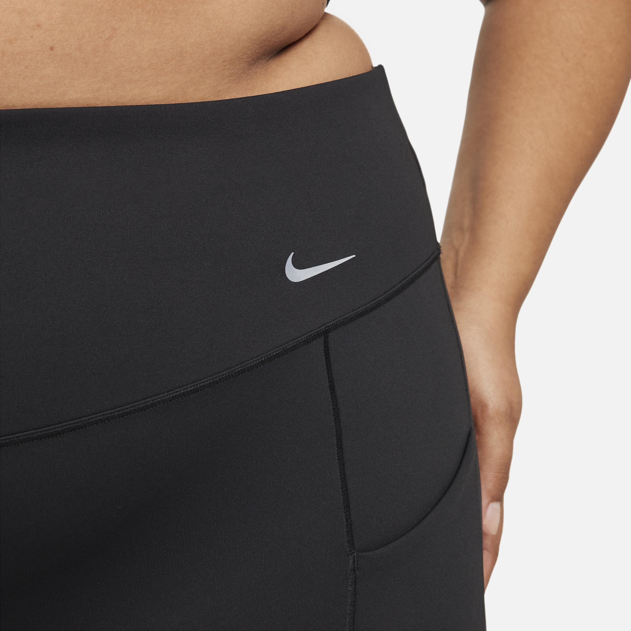 Nike Womens Universa Medium-Support High-Waisted 8 Biker Shorts with Pockets (Plus Size) Product Image