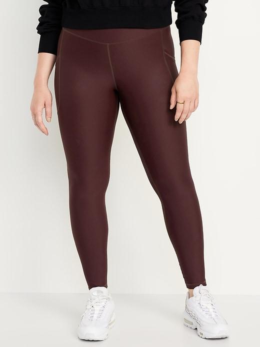 High-Waisted PowerSoft Full-Length Pocket Leggings Product Image