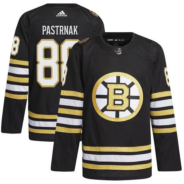 Mens adidas David Pastrnak Boston Bruins Primegreen Authentic Pro Player Jersey Product Image