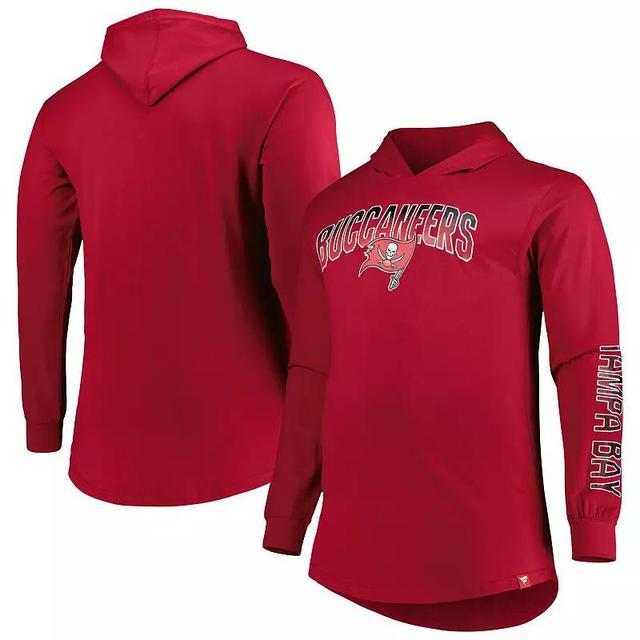 Mens Fanatics Branded Tampa Bay Buccaneers Big & Tall Front Runner Pullover Hoodie Product Image