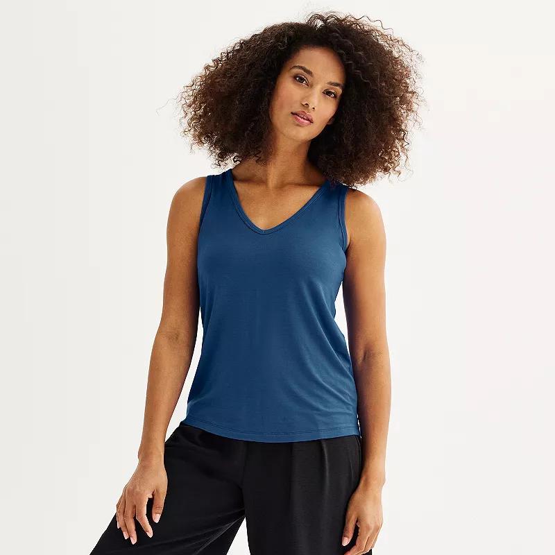 Womens Nine West Easy V-Neck Tank Top Product Image