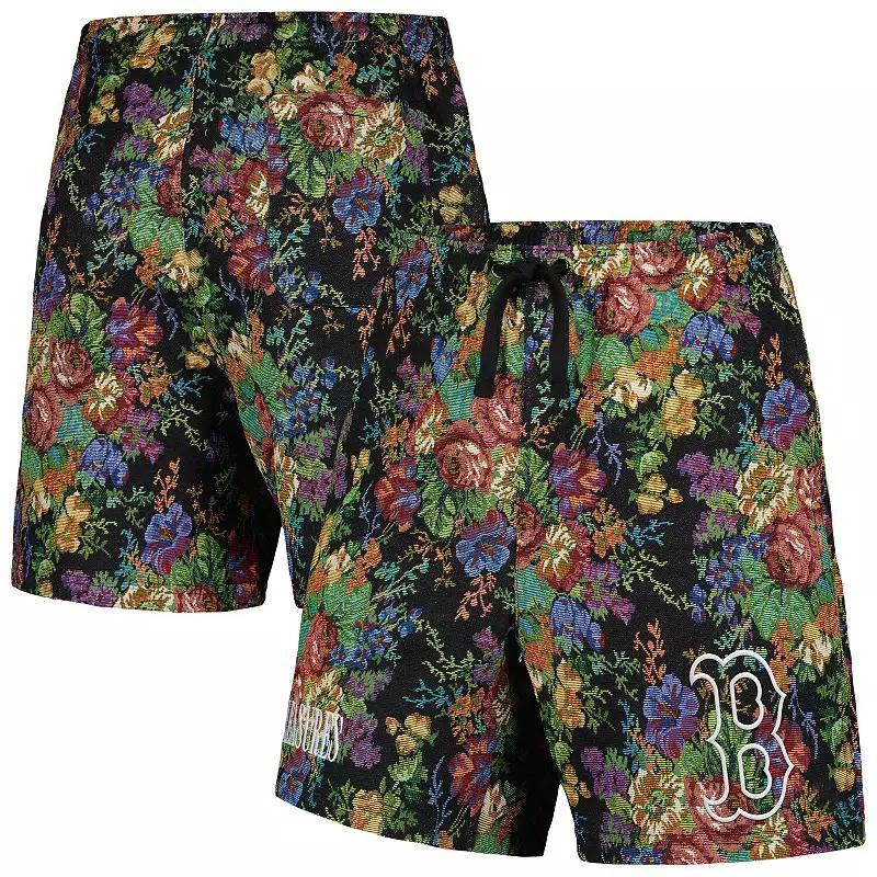 Mens PLEASURES Boston Red Sox Floral Shorts Product Image