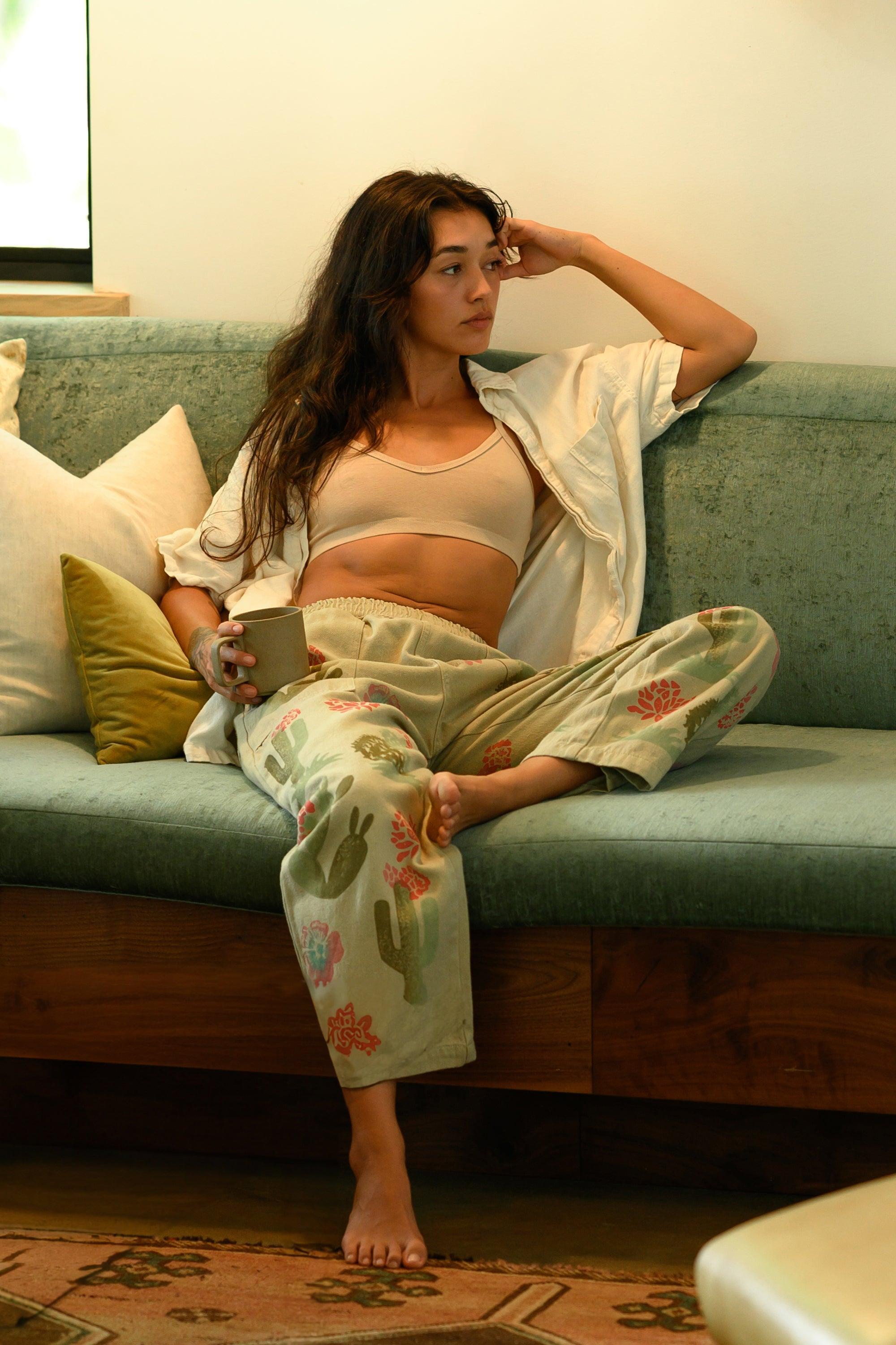 Desert Floral Ocean Pant Female Product Image