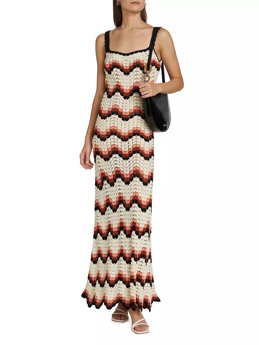 Camino Marea Crochet Maxi Dress Product Image