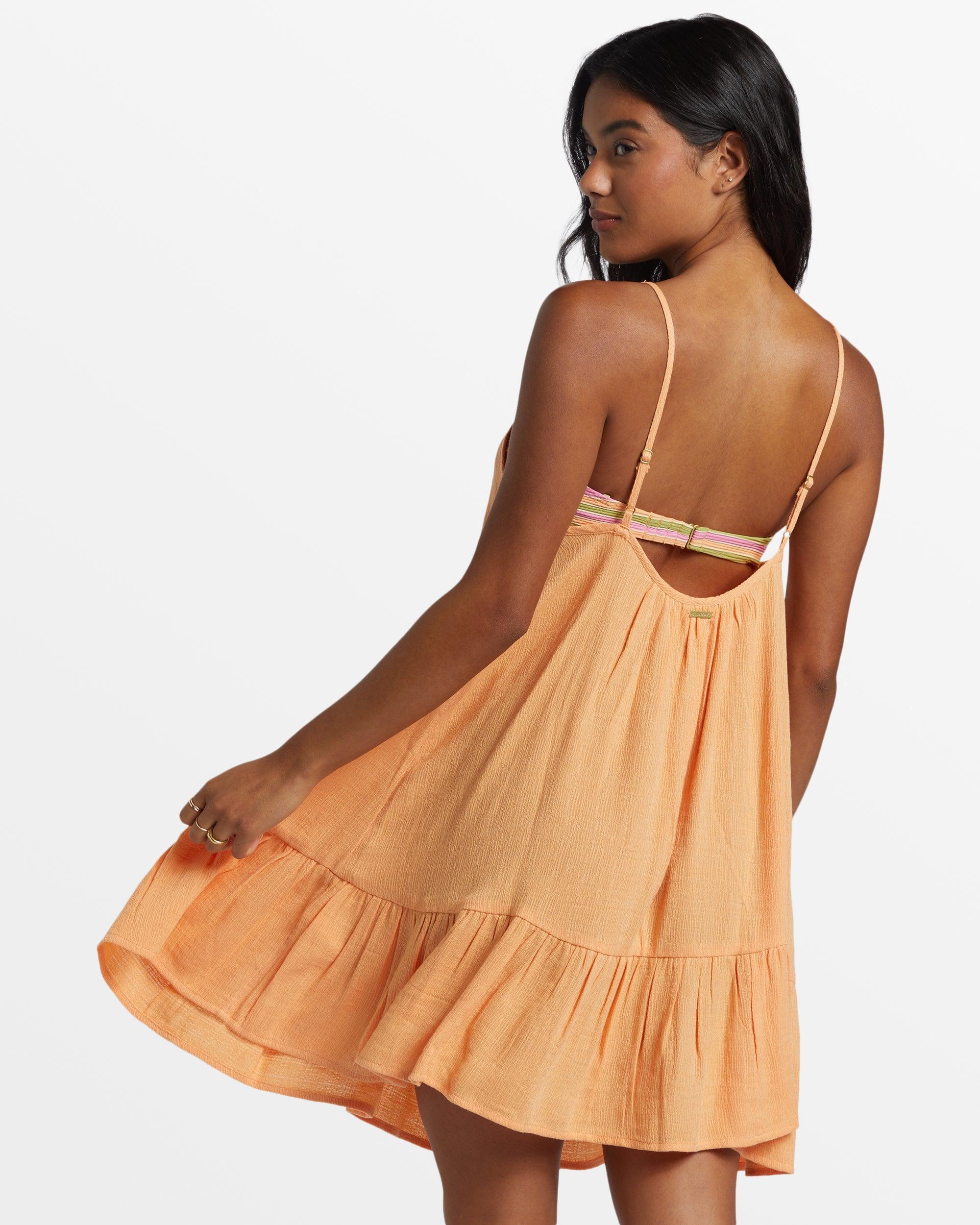 Beach Vibes Beach Cover-Up - Tangy Peach Female Product Image