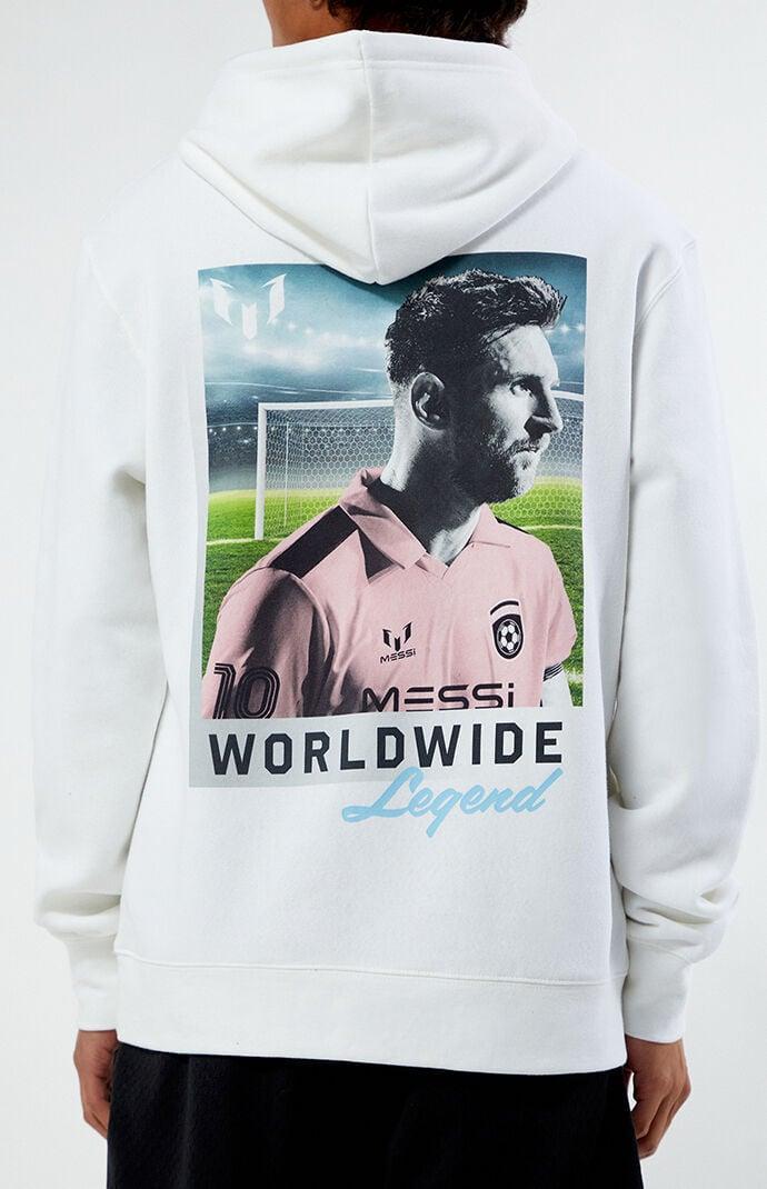 Men's Messi Photo Hoodie Product Image