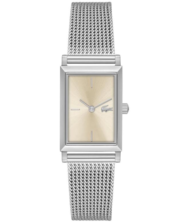 Lacoste Womens Catherine Two Hand Stainless Steel Mesh Bracelet Watch Product Image