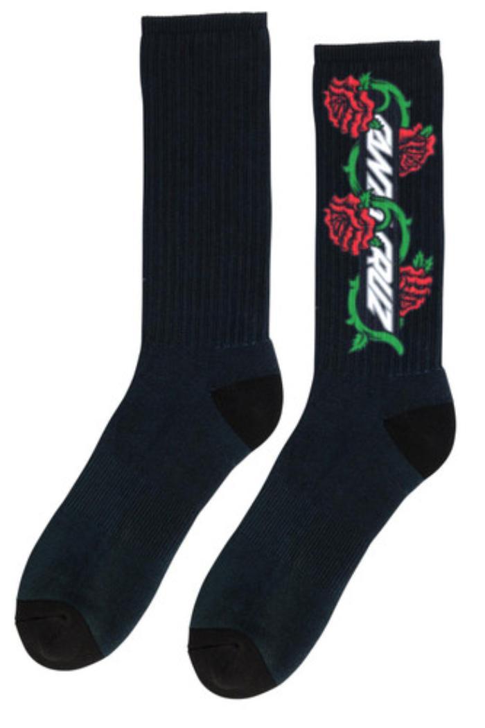 Dressen Roses Vine Crew Socks Mens Male Product Image