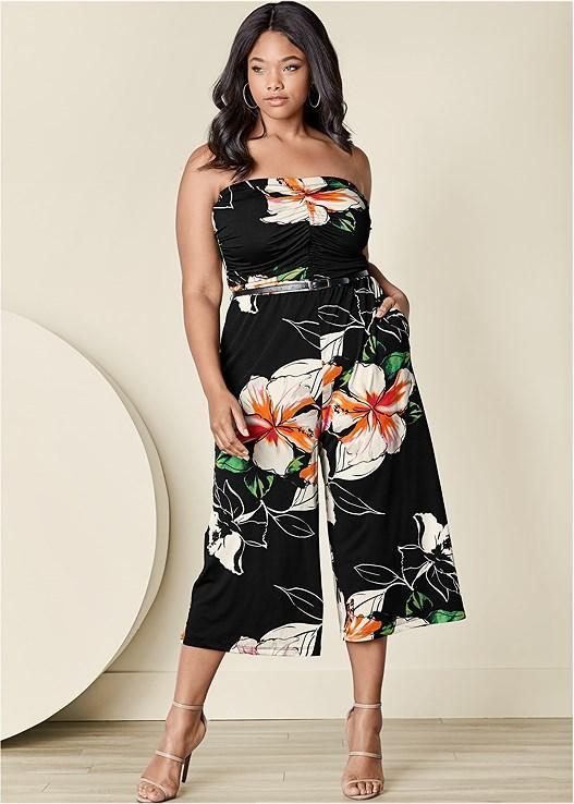 Strapless Culotte Jumpsuit Product Image