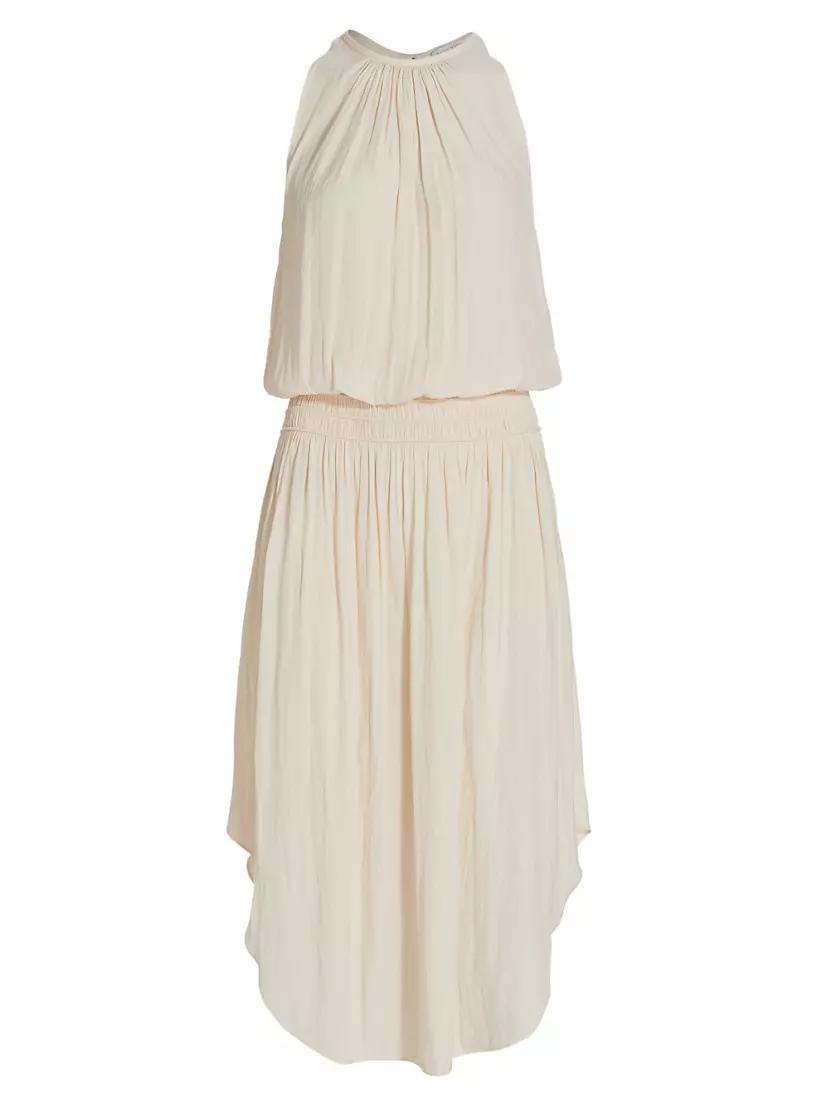 Audrey Blouson Midi-Dress Product Image