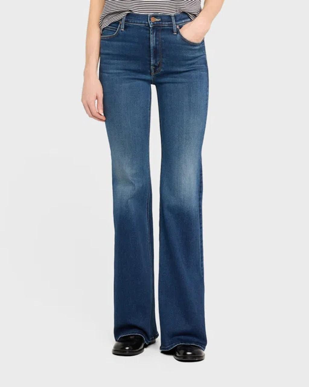 The Doozy High Rise Bootcut Jeans In Uncharted In Uncharted Waters Product Image