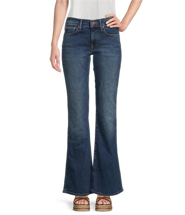 Lucky Brand Sweet Flare Mid Rise Flare Leg 5-Pocket Jeans Product Image