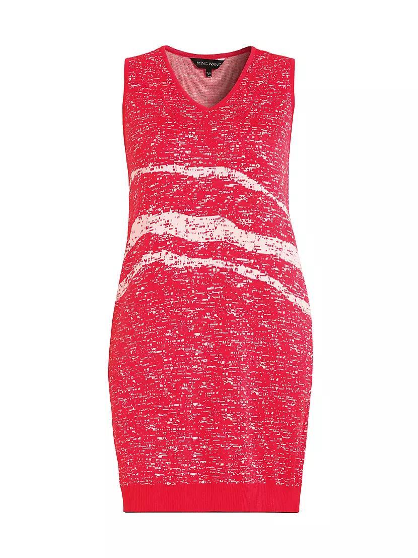 Abstract Knit Shift Dress product image