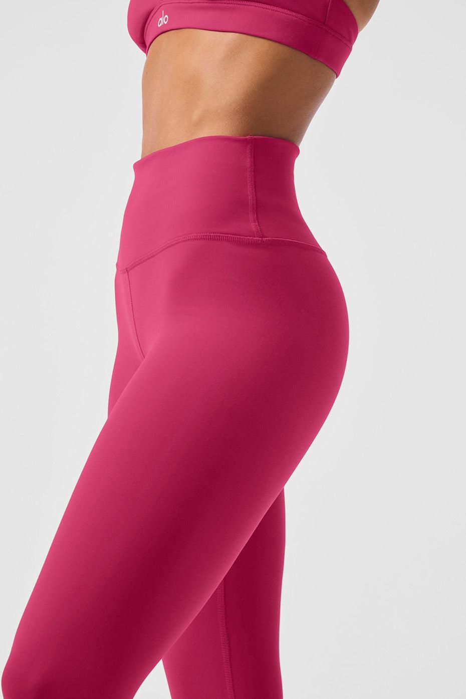 7/8 High-Waist Airbrush Legging - Pink Summer Crush Female Product Image