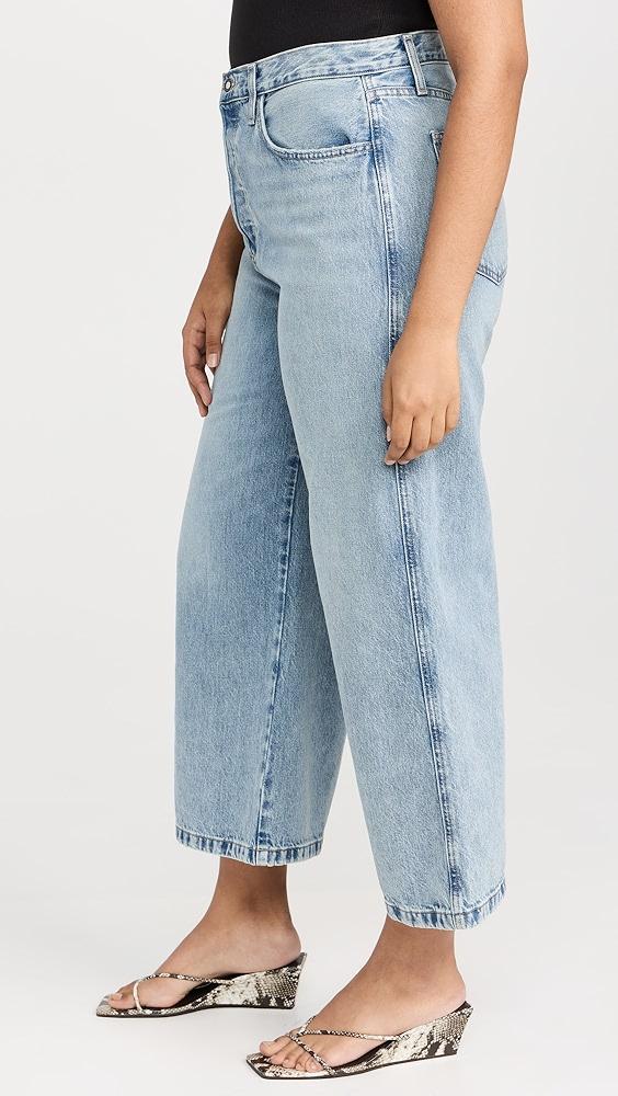 Favorite Daughter The Masha Super High Rise Wide Leg Crop Jeans | Shopbop Product Image