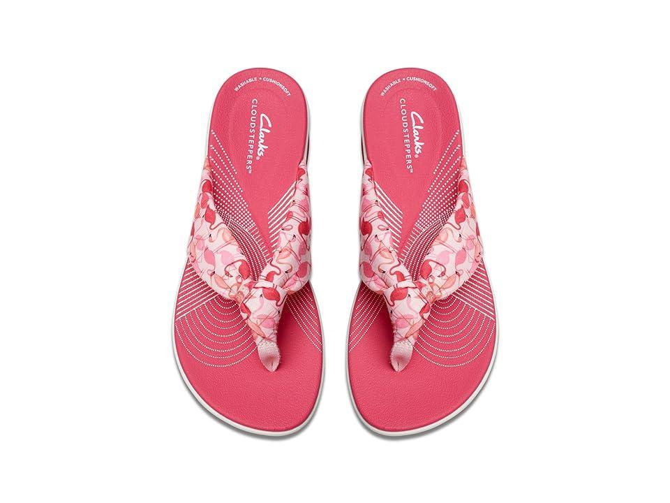 Clarks Arla Glison (Pink Combi) Women's Sandals Product Image