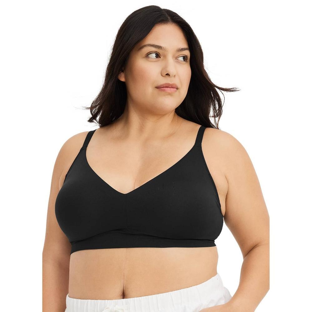 Jockey Women's Light Lift Seamfree Bralette L Black Product Image