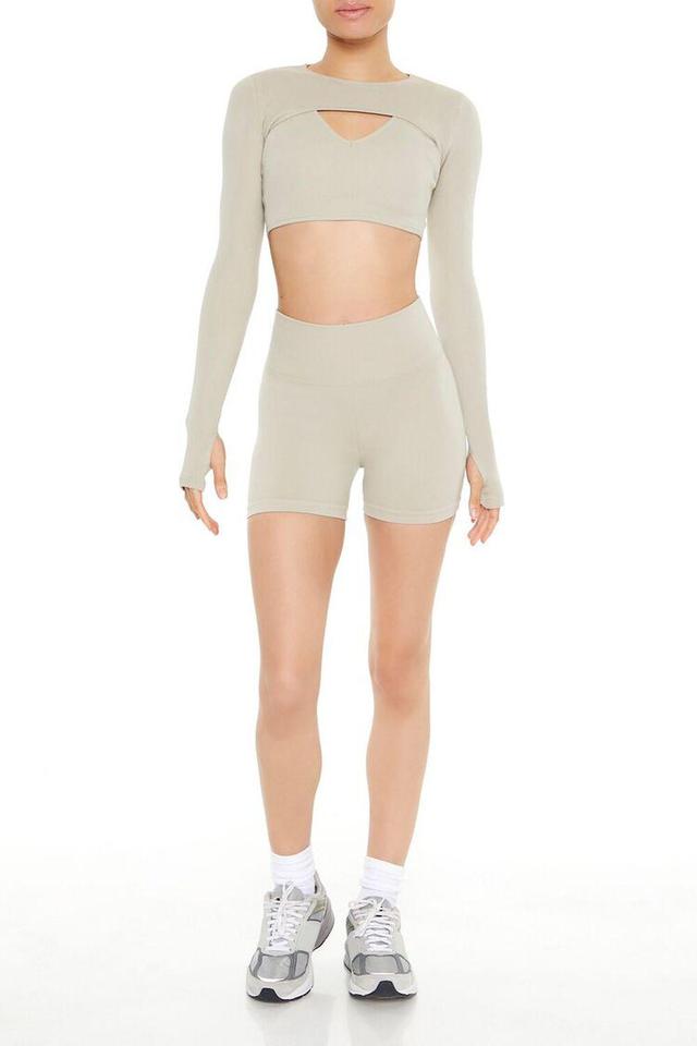 Active Seamless Bolero Crop Top | Forever 21 Product Image