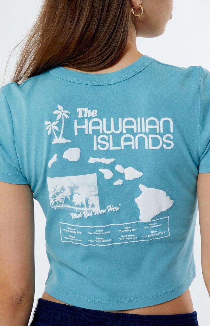 Women's Hawaiian Islands Baby T-Shirt Product Image