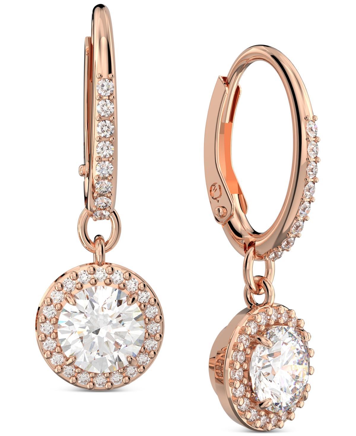 Swarovski Constella Huggie Hoop Drop Earrings Product Image