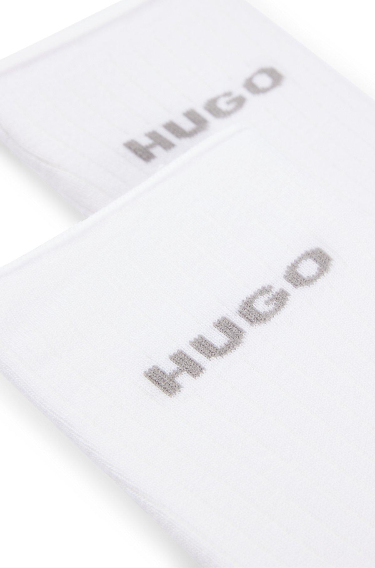 Two-pack of quarter-length socks with logo details Product Image