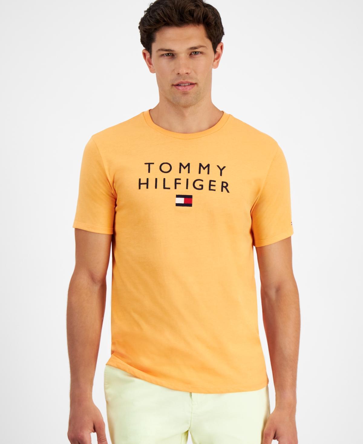 Men's Stacked Tommy Logo Crewneck T-Shirt Product Image