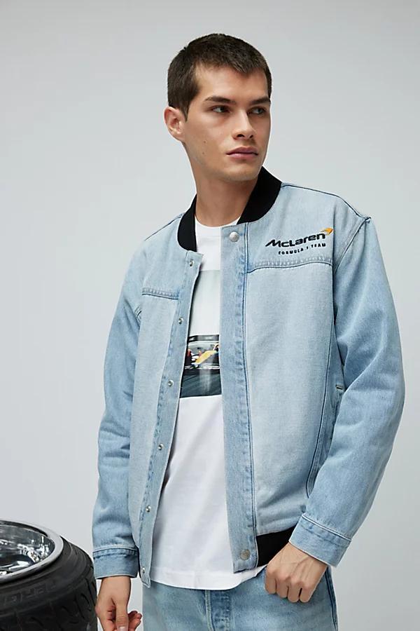 Levis X McLaren Racing Track Trucker Jacket Mens at Urban Outfitters Product Image