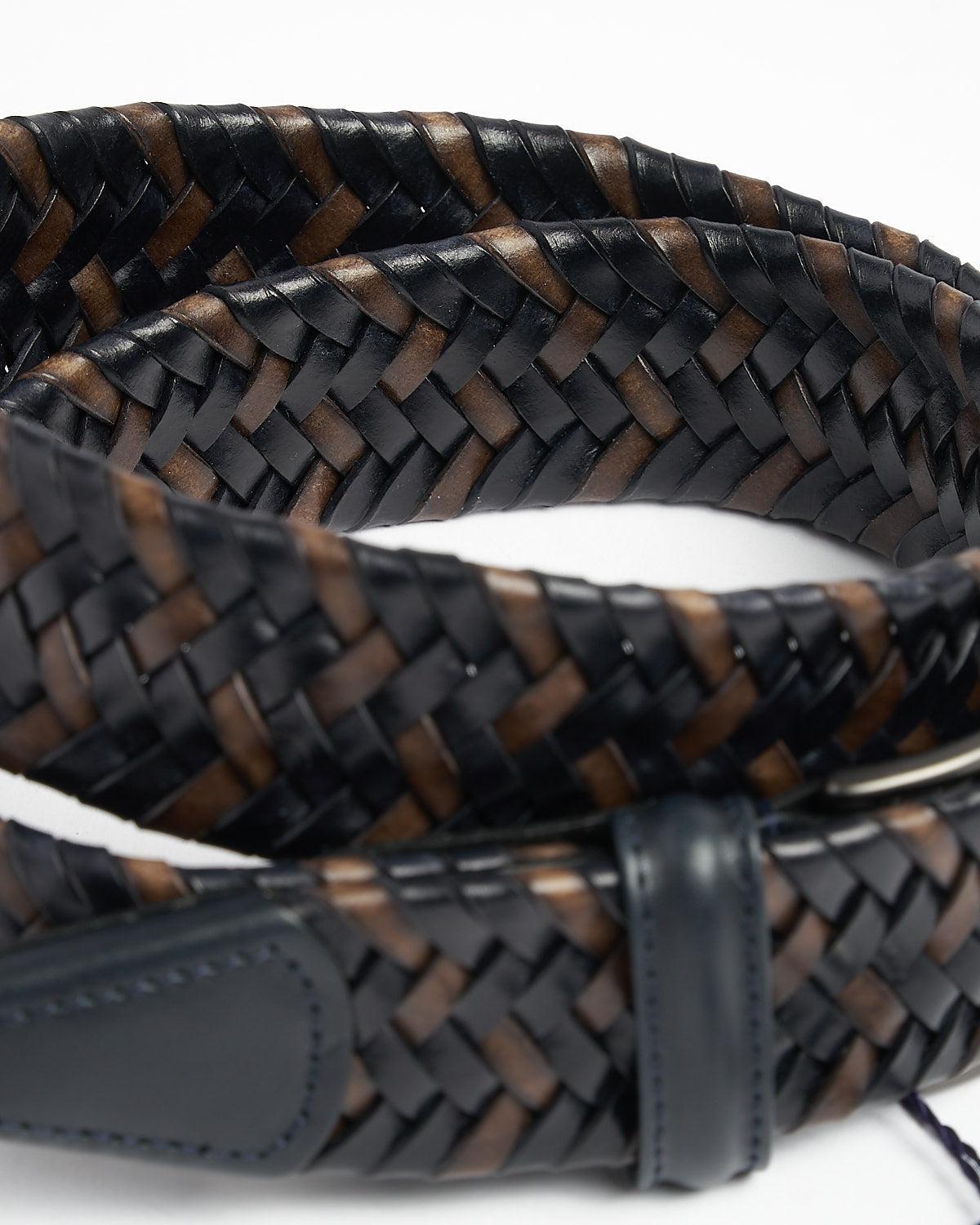 Anderson's Stretch Leather Braided Belt Product Image