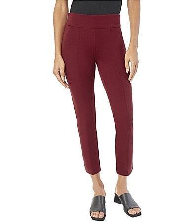 Jones New York Ponte Knit Skinny Leg Pull-On Pants Product Image