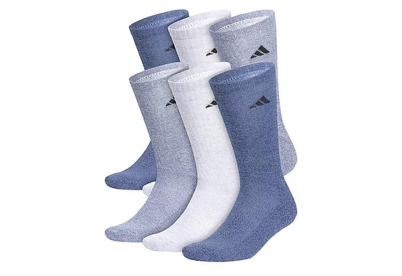 Adidas Men's Athletic Cushioned Crew Socks 6 Pairs Product Image