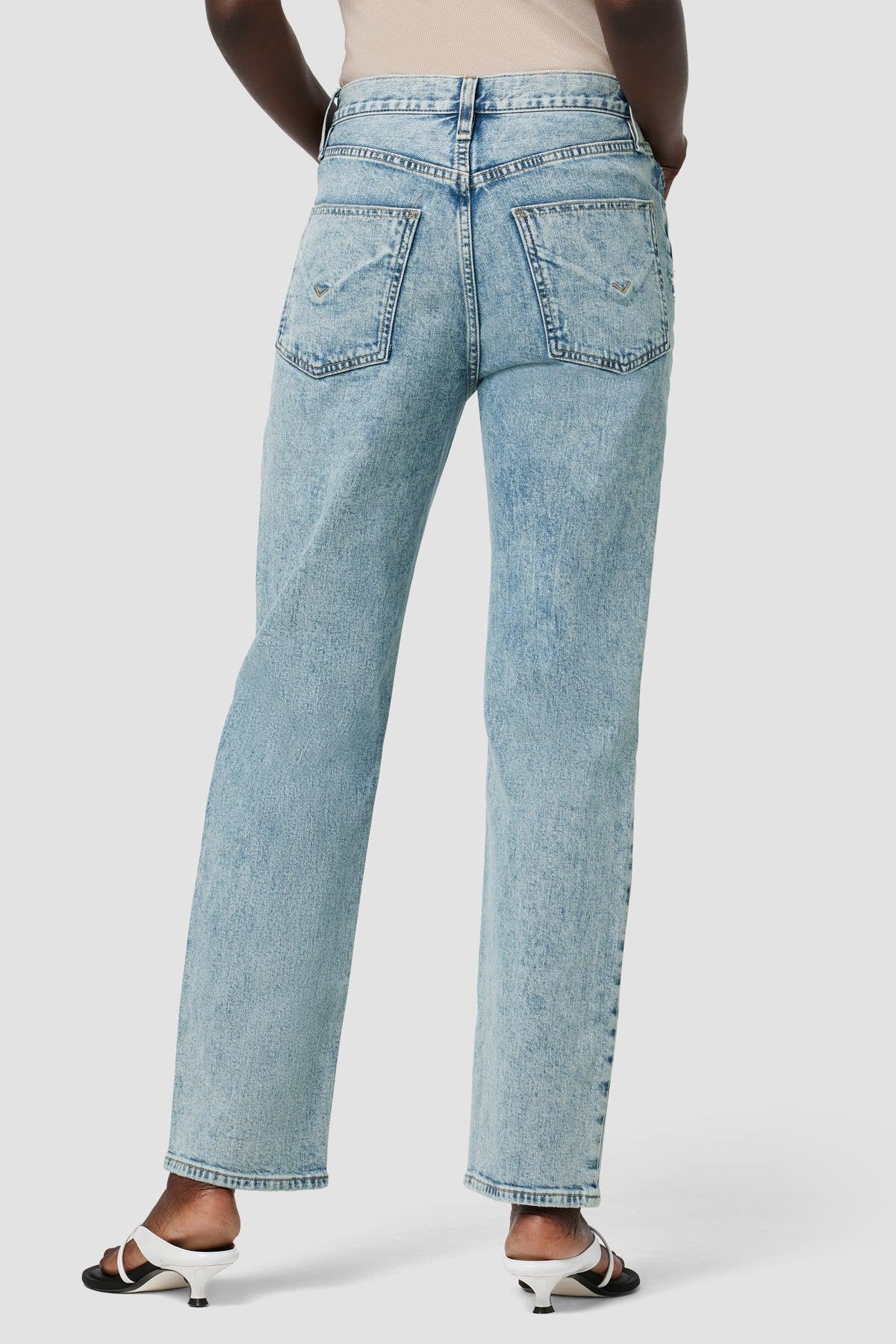 Jade High-Rise Straight Loose Fit Jean Female Product Image