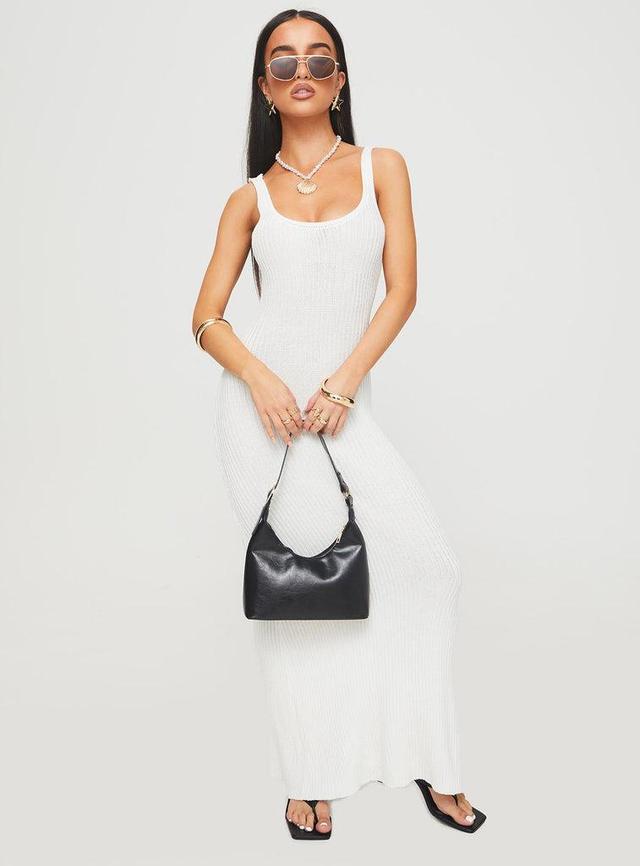 Spirited Maxi Dress White Product Image