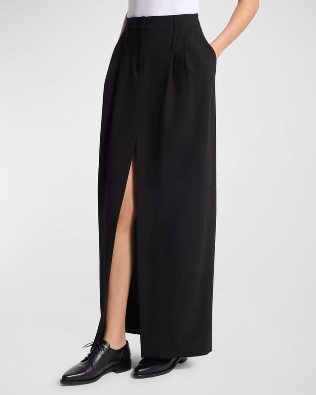 Double Belted Maxi Skirt Product Image