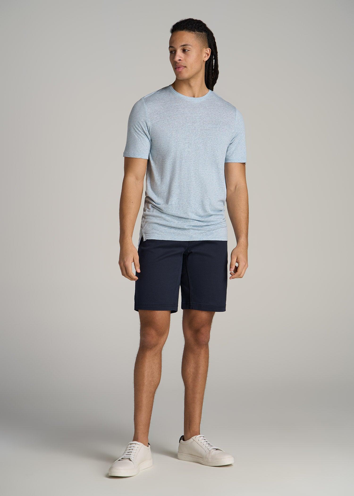 Everyday Comfort 5 Pocket Short for Tall Men in True Navy Male Product Image